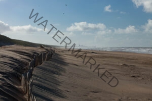 Scheveningen vanaf Katwijk aan Zee