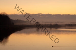 Serene ochtend aan de Zandvang