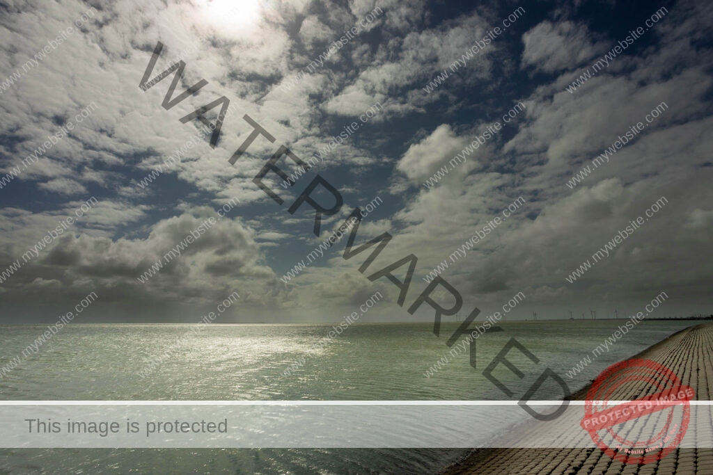 Zonneschijn p de Oosterschelde