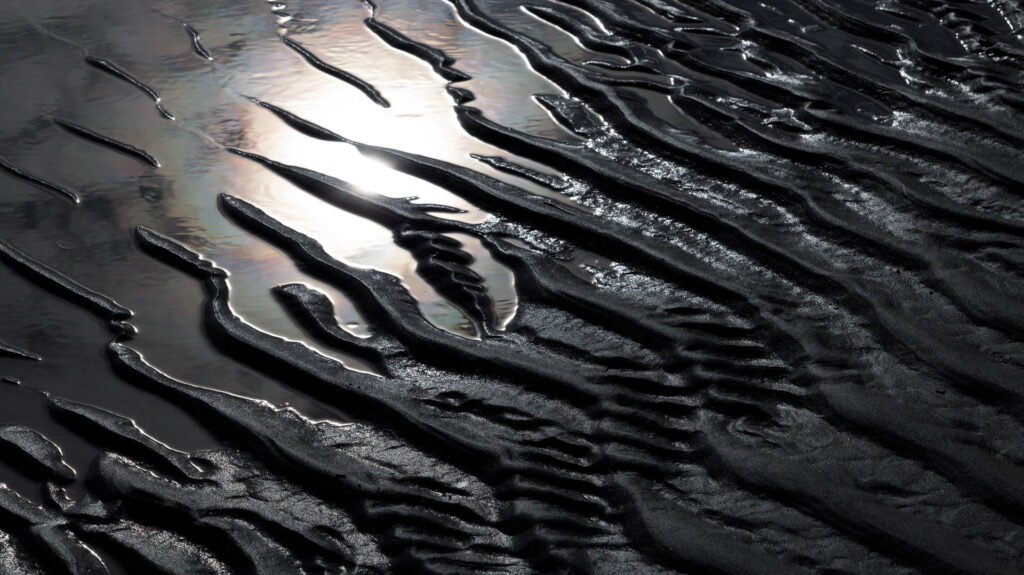 Abstractie in het zand